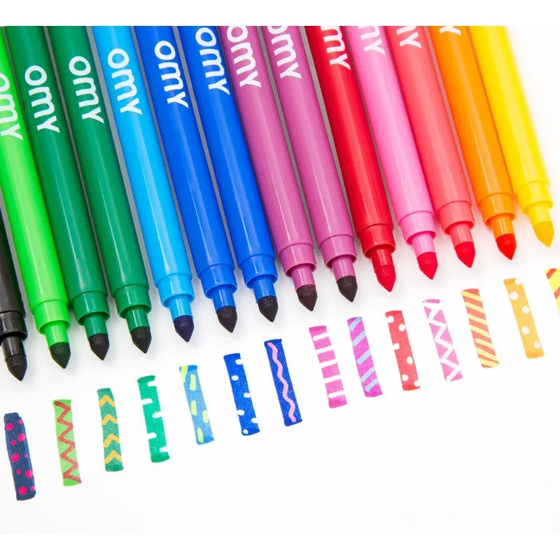 16 Magic Felt Pens - Markers