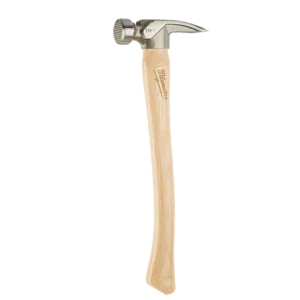 19oz Milled Face Hickory Handle Framing Hammer
