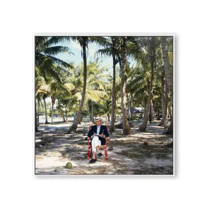 Abaco Islander By Slim Aarons - 48"X48"