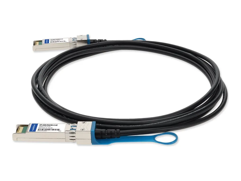 AddOn - 10GBase-CU direct attach cable - TAA Compliant - SFP  to SFP  - 10 ft - twinaxial - SFF-8431/SFF-8432/INF-8074 - passive SFP-10GB-PDAC3M-I-C-AO