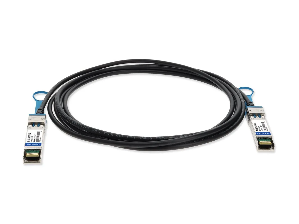 AddOn - 10GBase-CU direct attach cable - TAA Compliant - SFP  to SFP  - 2.3 ft - twinaxial - SFF-8431/SFF-8432/INF-8074 - passive SFP-10GB-PDAC0-7M-I-AO