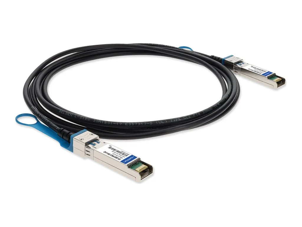 AddOn - 10GBase-CU direct attach cable - TAA Compliant - SFP  to SFP  - 5 ft - twinaxial - SFF-8431/SFF-8432/INF-8074 - passive SFP-10GB-PDAC1-5M-I-J-AO