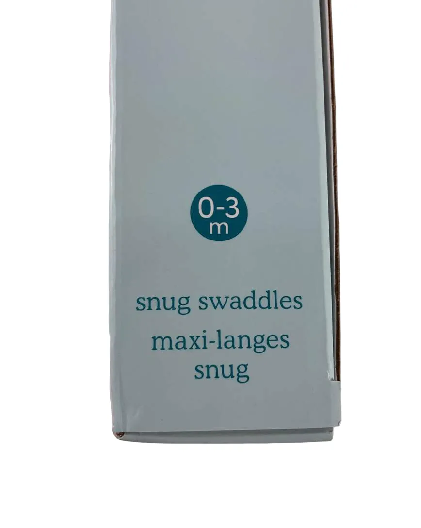Aden   Anais Essentials Newborn Snug Swaddle, 2-Pack, Tender Flower, 0-3 months