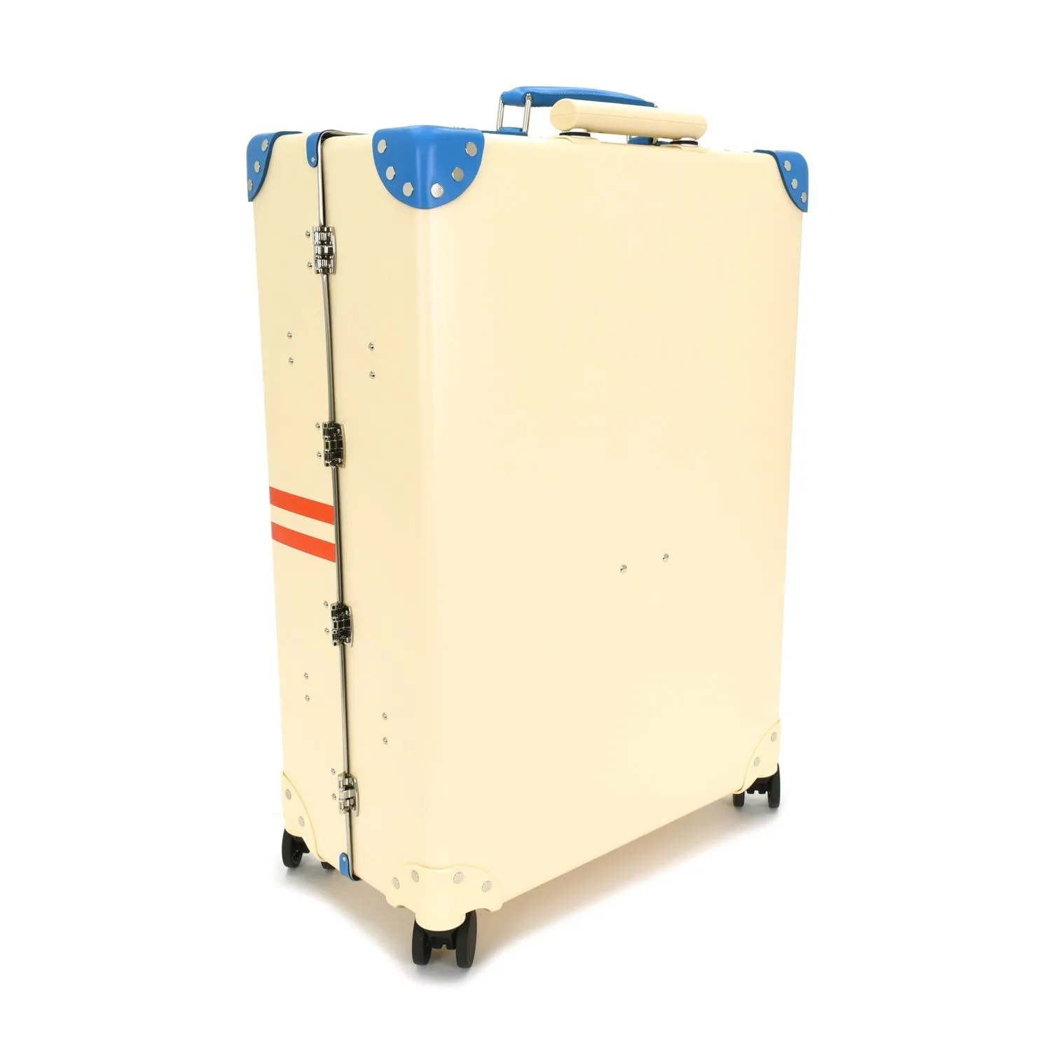 Albion · Large Check-In - 4 Wheels | Ivory/Dorset Blue