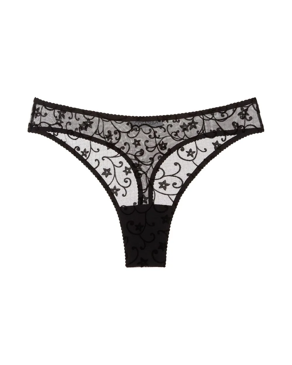 Annabelle Flocked Thong