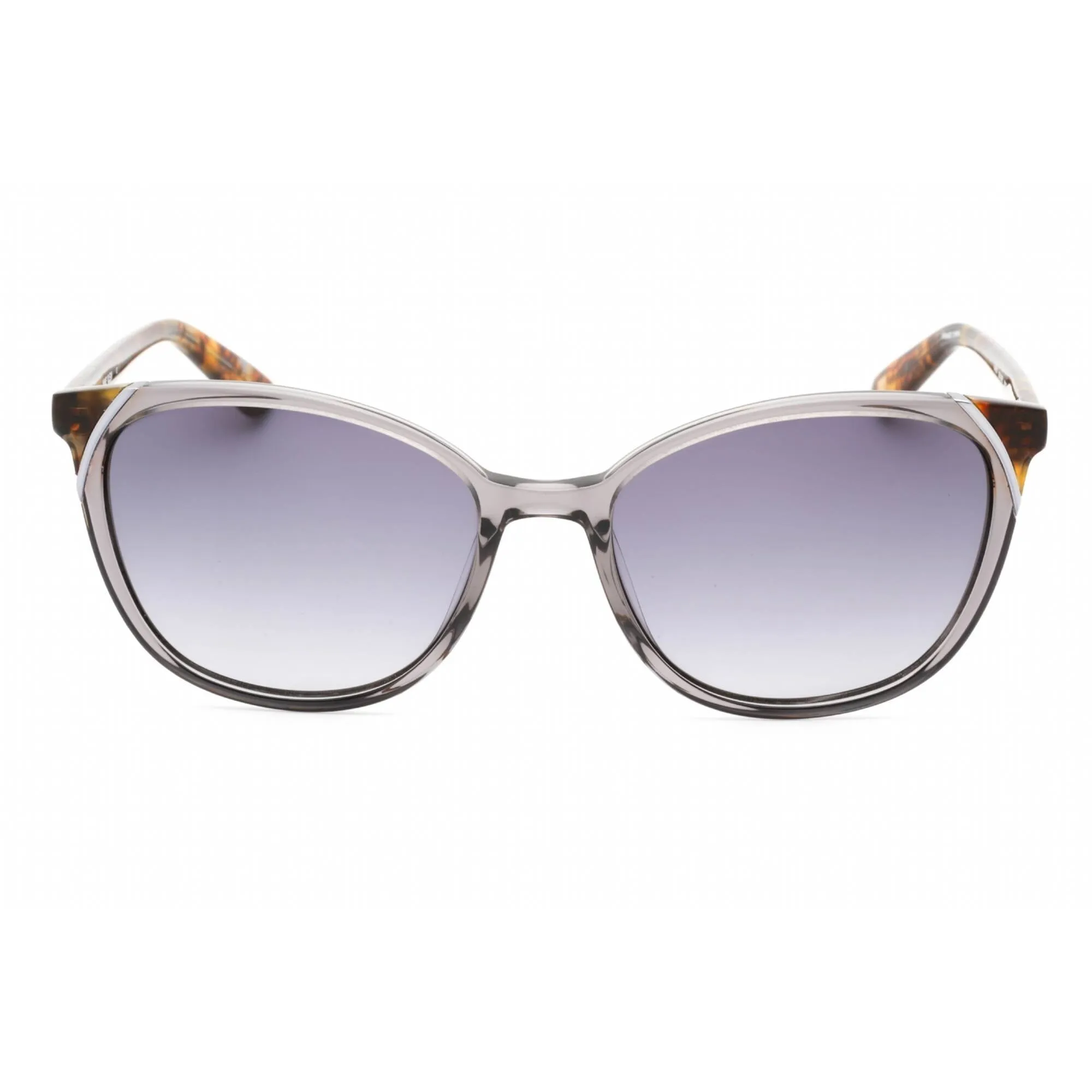 Anne Klein Women's Sunglasses - Grey Cat Eye Full Rim Plastic Frame | AK7067 036