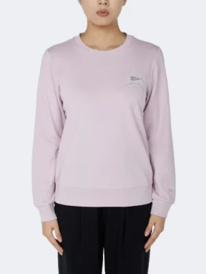 Anta Celebrate Like A Parisian Women Lifestyle Sweatshirt Purple