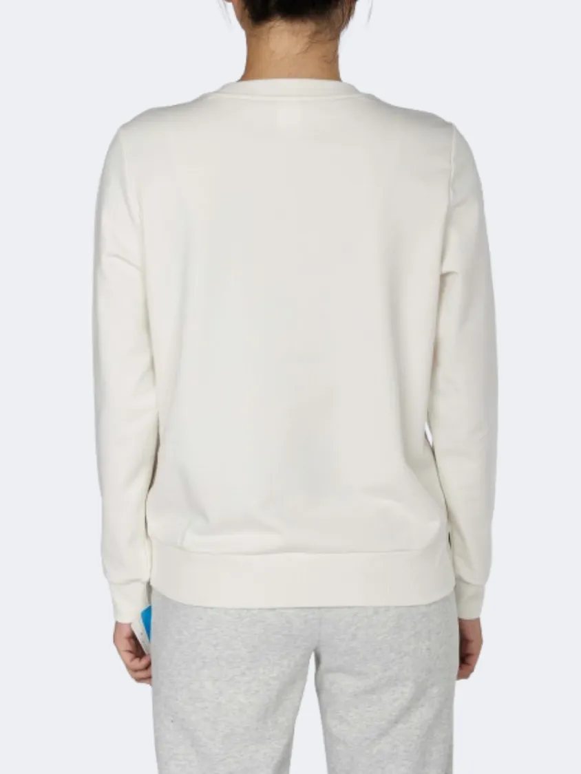 Anta Celebrate Like A Parisian Women Lifestyle Sweatshirt White