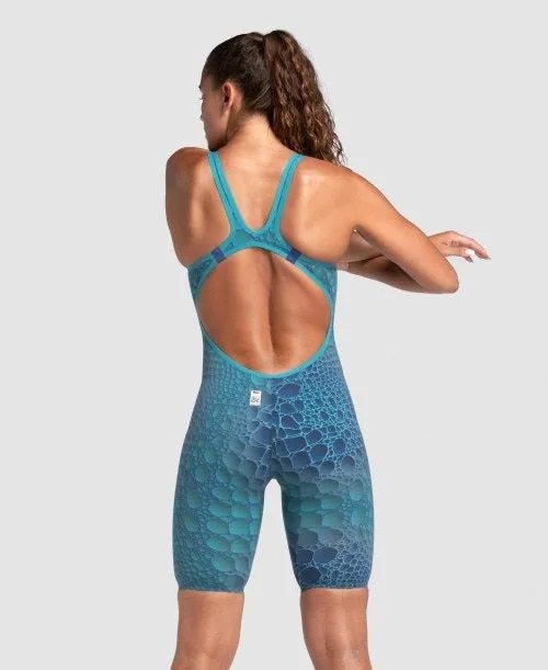 arena Women's Powerskin Carbon Air2 LE Open Back Kneeskin Swimsuit