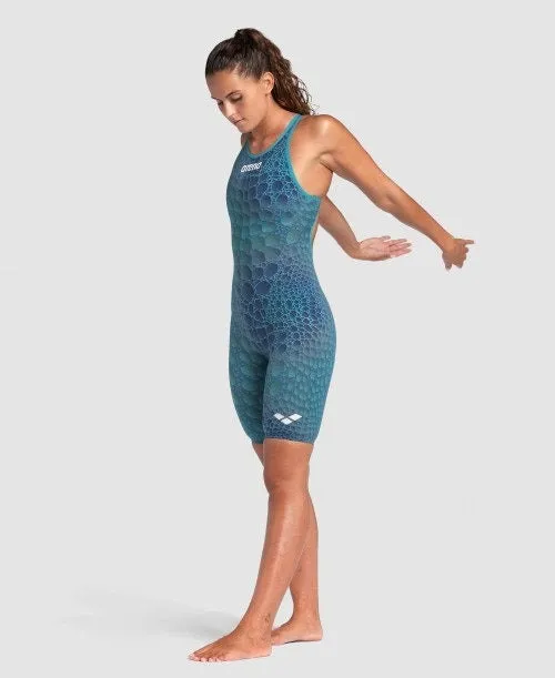 arena Women's Powerskin Carbon Air2 LE Open Back Kneeskin Swimsuit