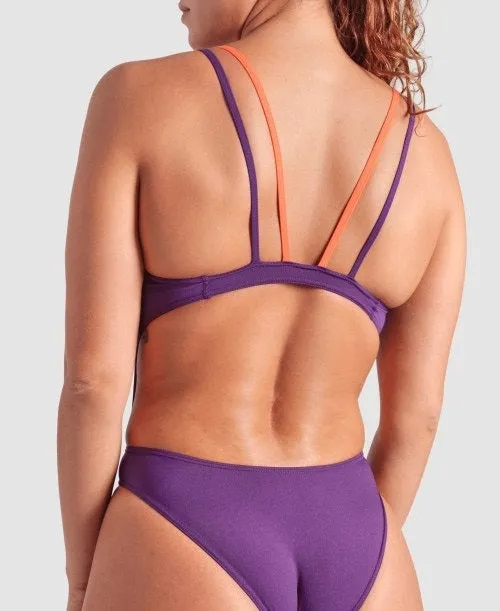 arena Women's Tech Multi Solid One Piece Swimsuit