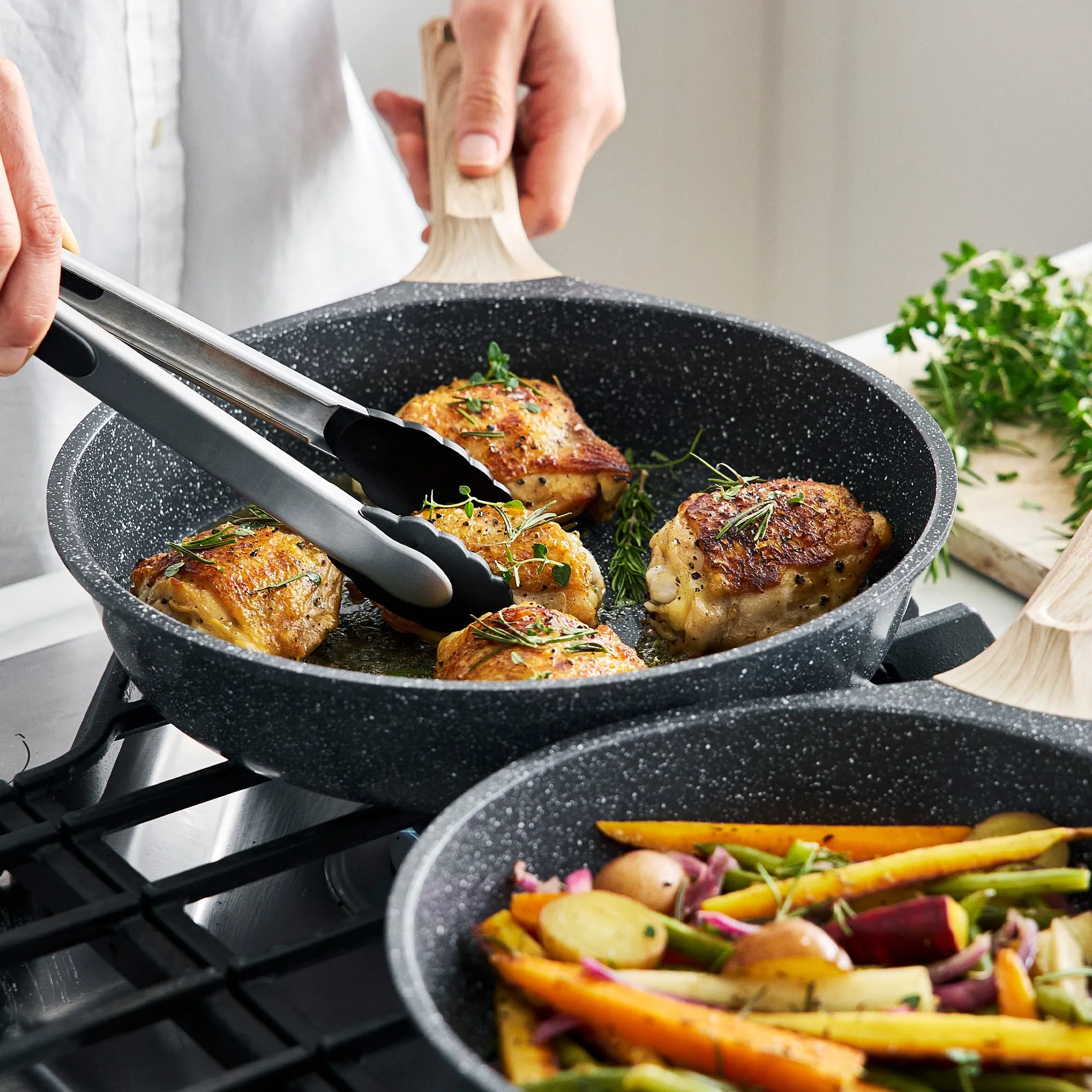 Arte 9.5 and 11-Inch Frypan Set
