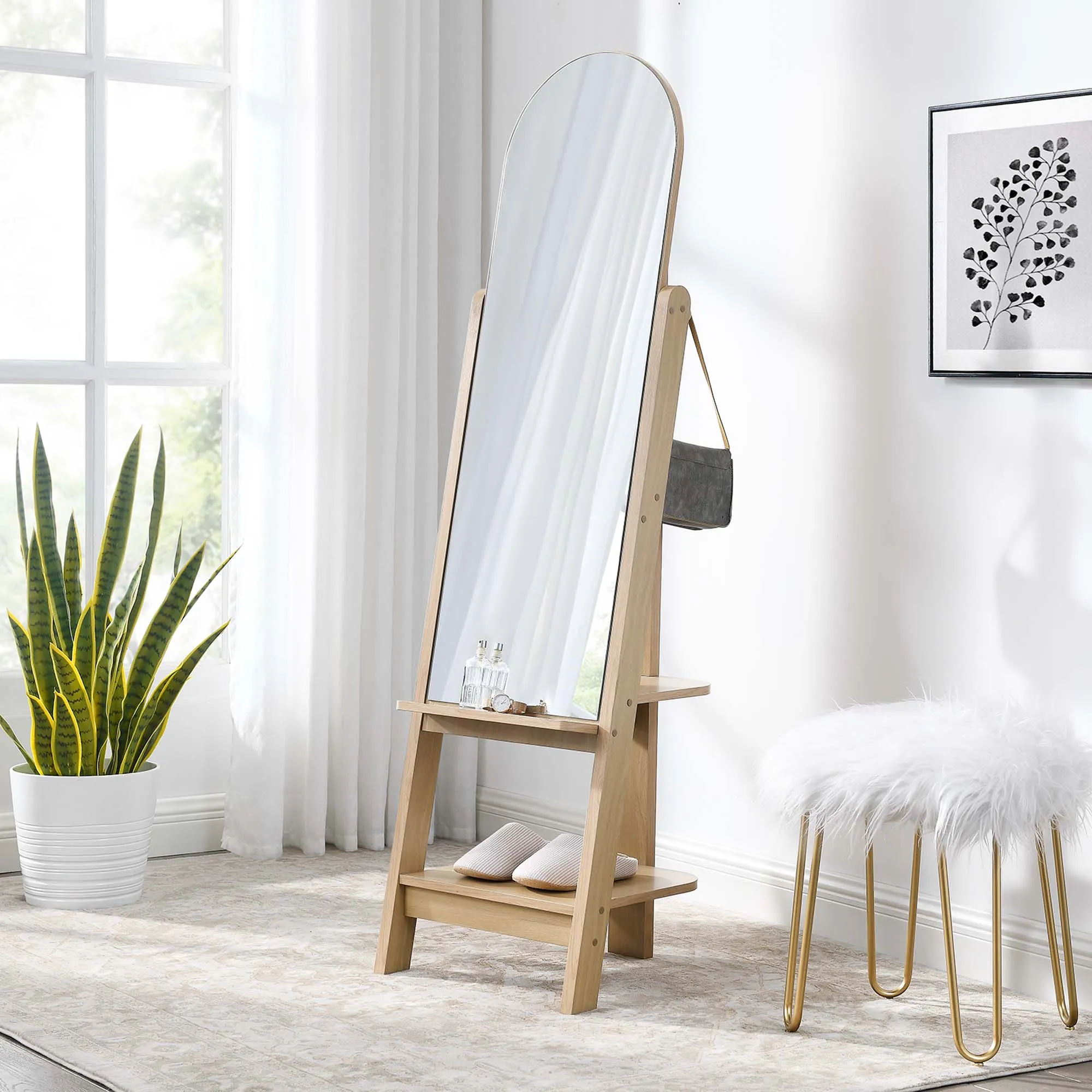 Ascend Standing Mirror by Modway