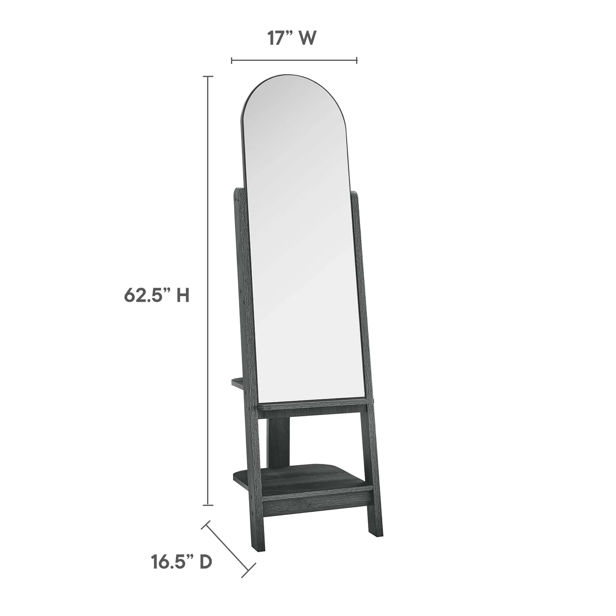 Ascend Standing Mirror by Modway