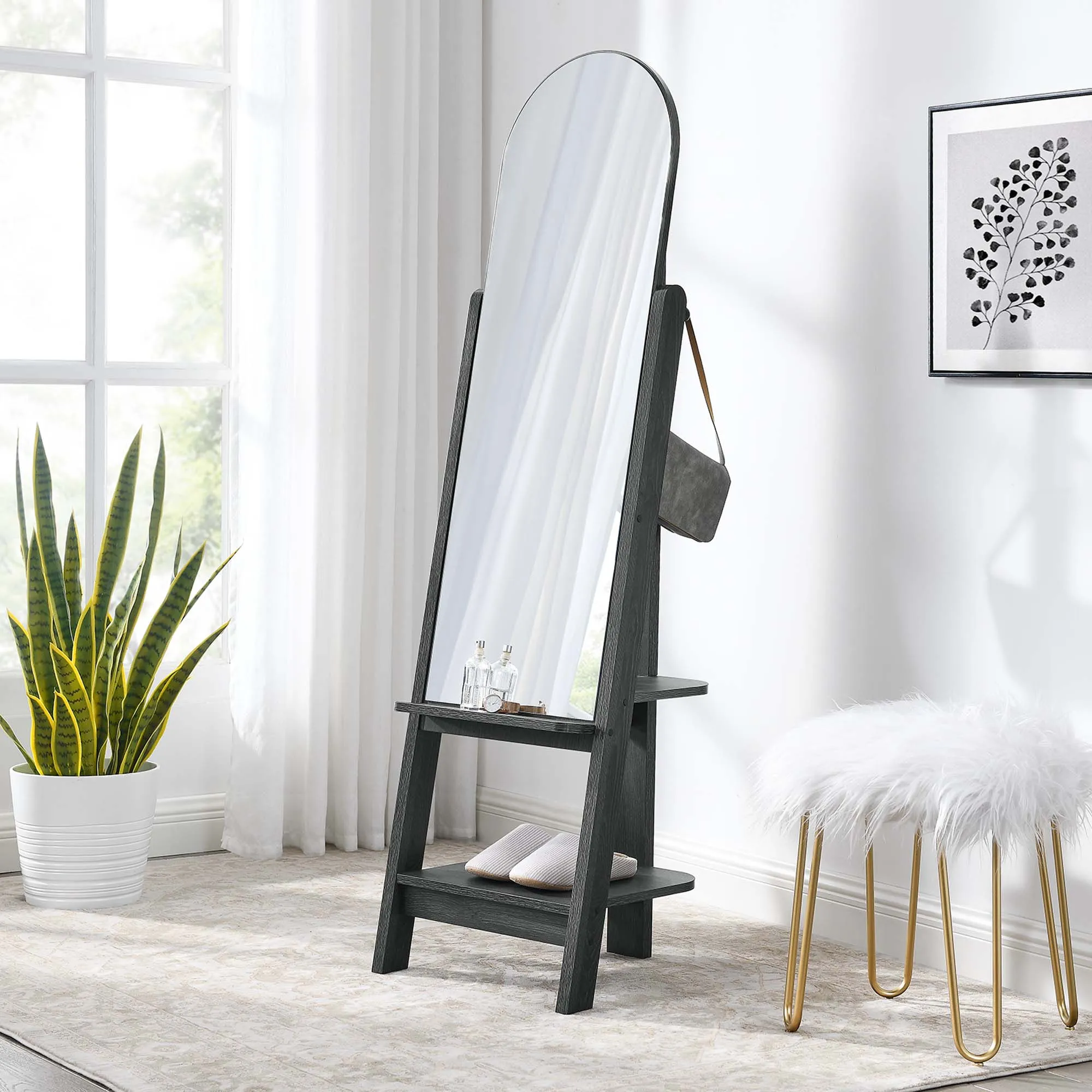 Ascend Standing Mirror by Modway