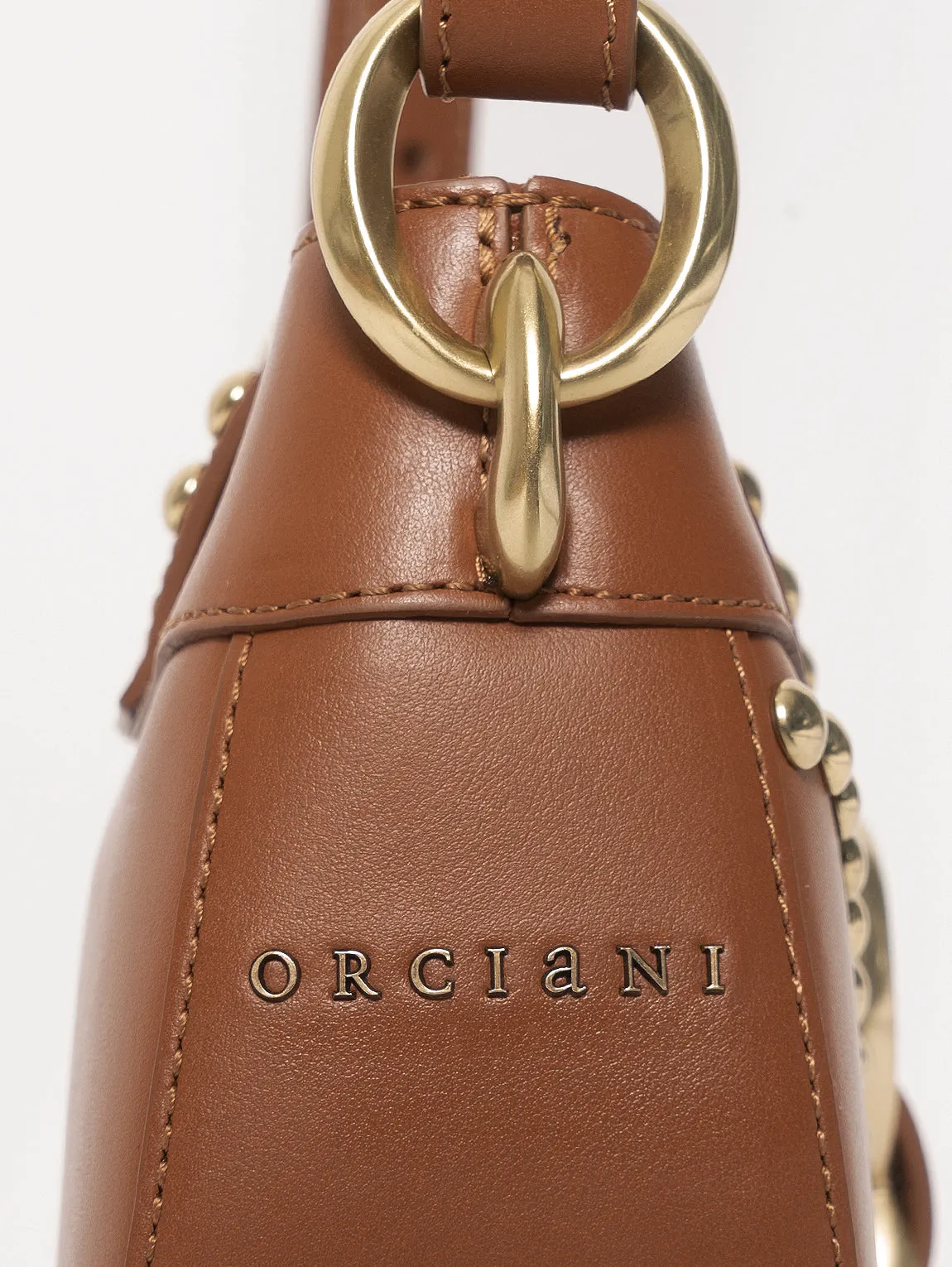 Bag with Brown Studs