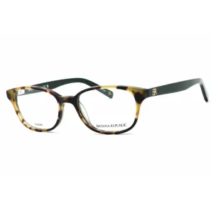 Banana Republic Women's Eyeglasses - Olive Tortoise Rectangular Frame | Coleen 0JZW 00