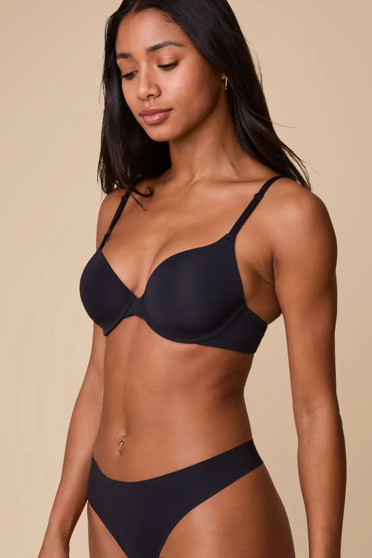 Bea T-Shirt Bra in Black