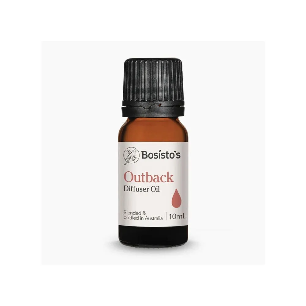 Bosisto's Diffuser Oil Cederwood, Marjoram & Black Pepper Outback 10ml