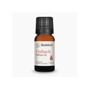 Bosisto's Diffuser Oil Cederwood, Marjoram & Black Pepper Outback 10ml