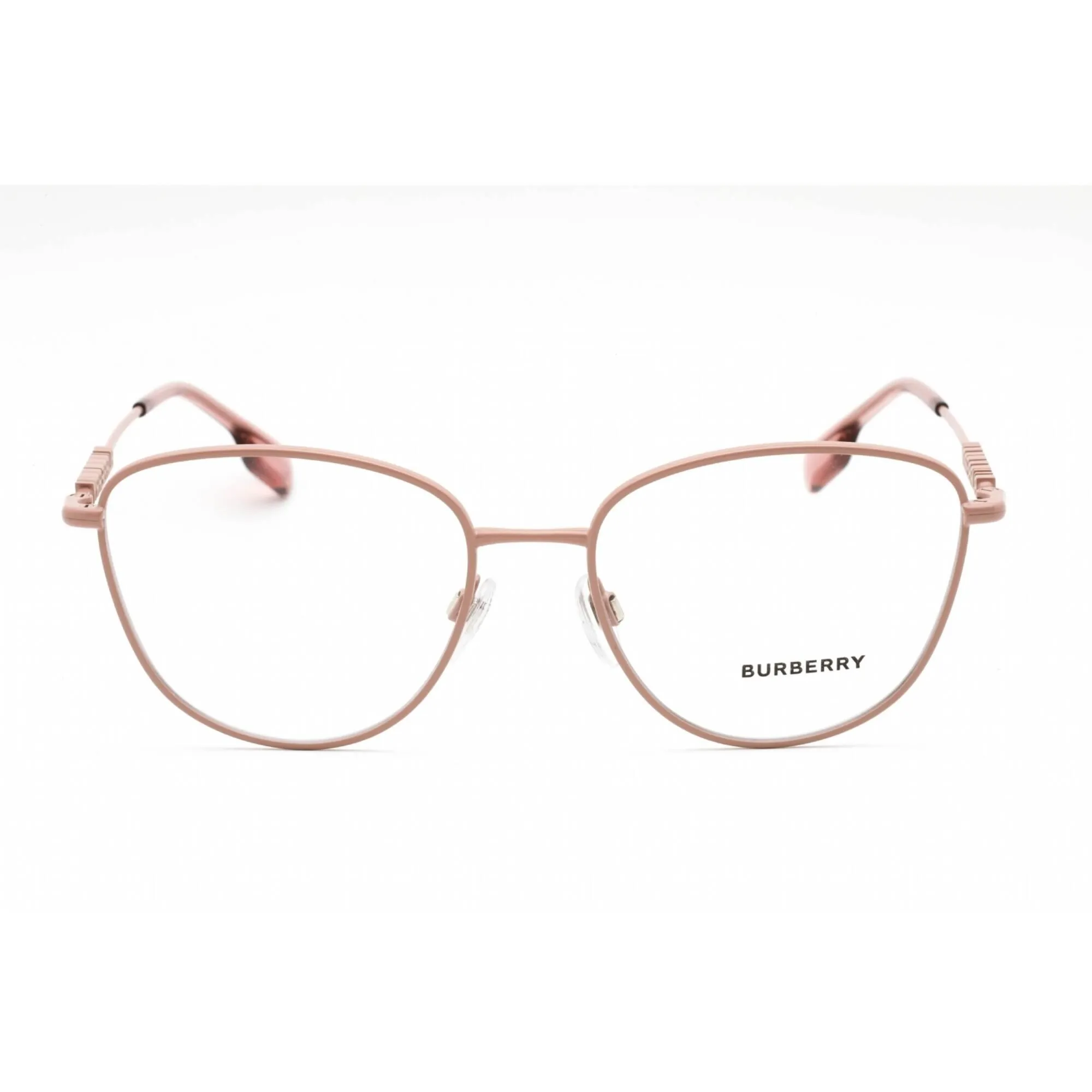 Burberry Women's Eyeglasses - Cat Eye Shape Pink Metal Frame, 55 mm | 0BE1376 1343