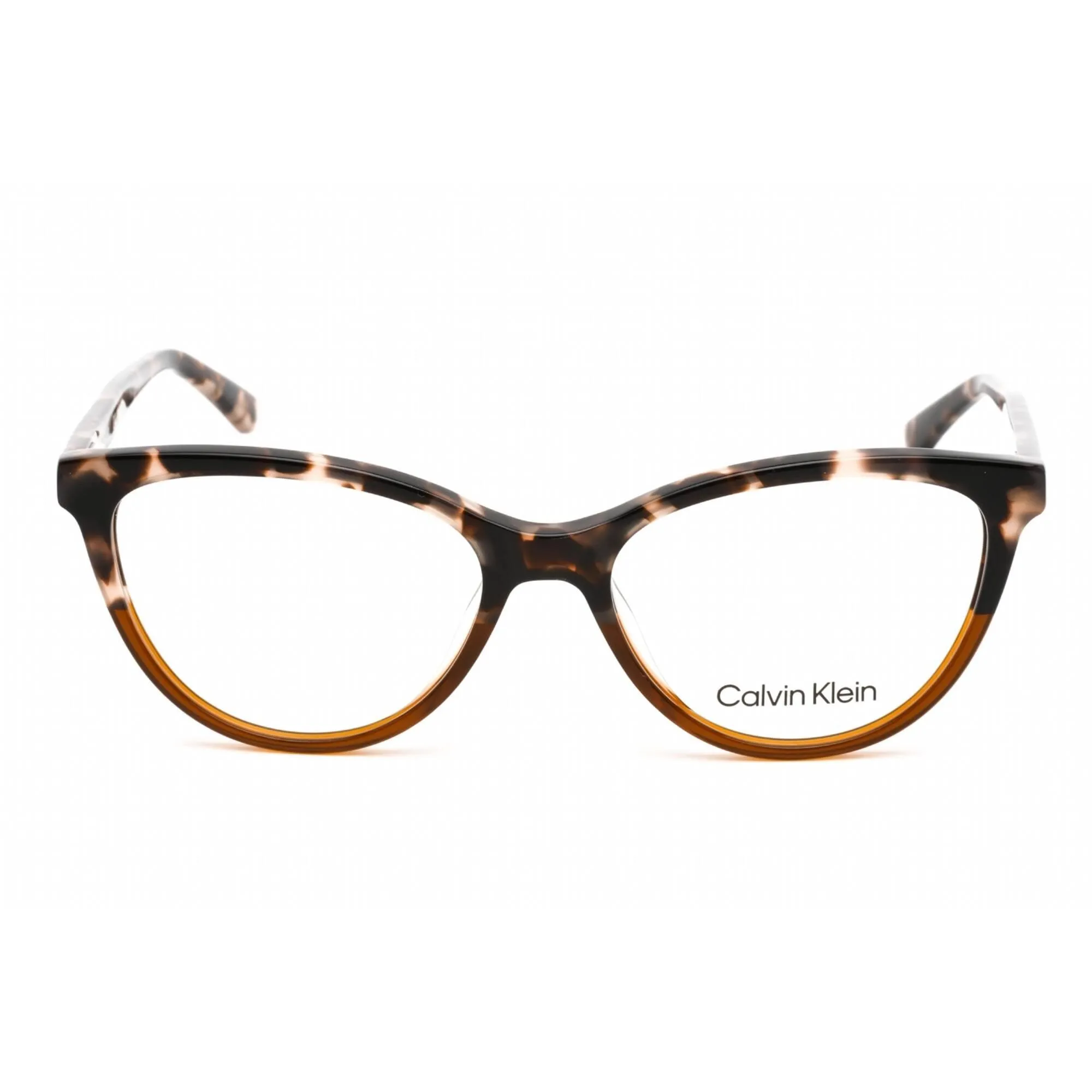 Calvin Klein Women's Eyeglasses - Sand Tortoise Plastic Cat Eye Frame | CK21519 281