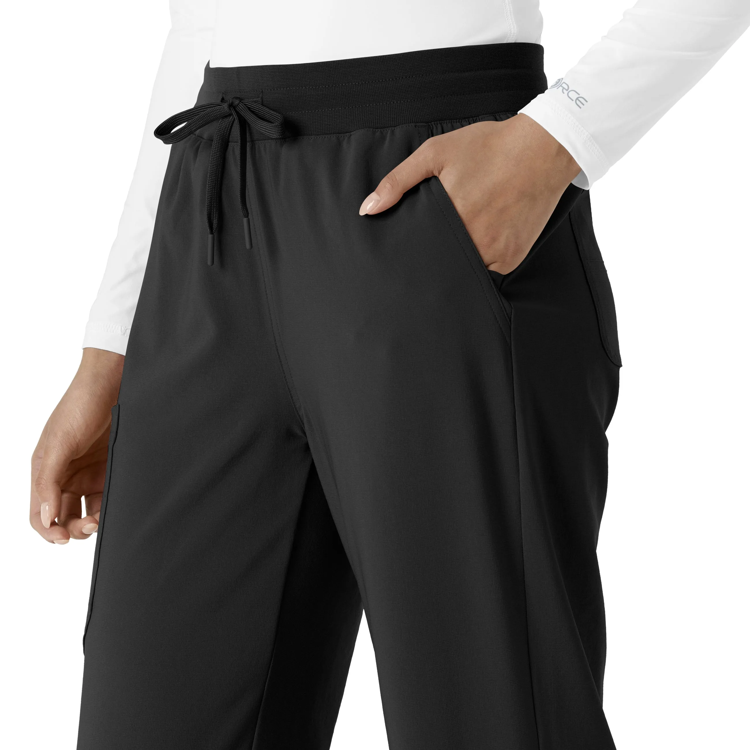 Carhartt Force Cross-Flex Women's Boot Cut Scrub Pant - Black