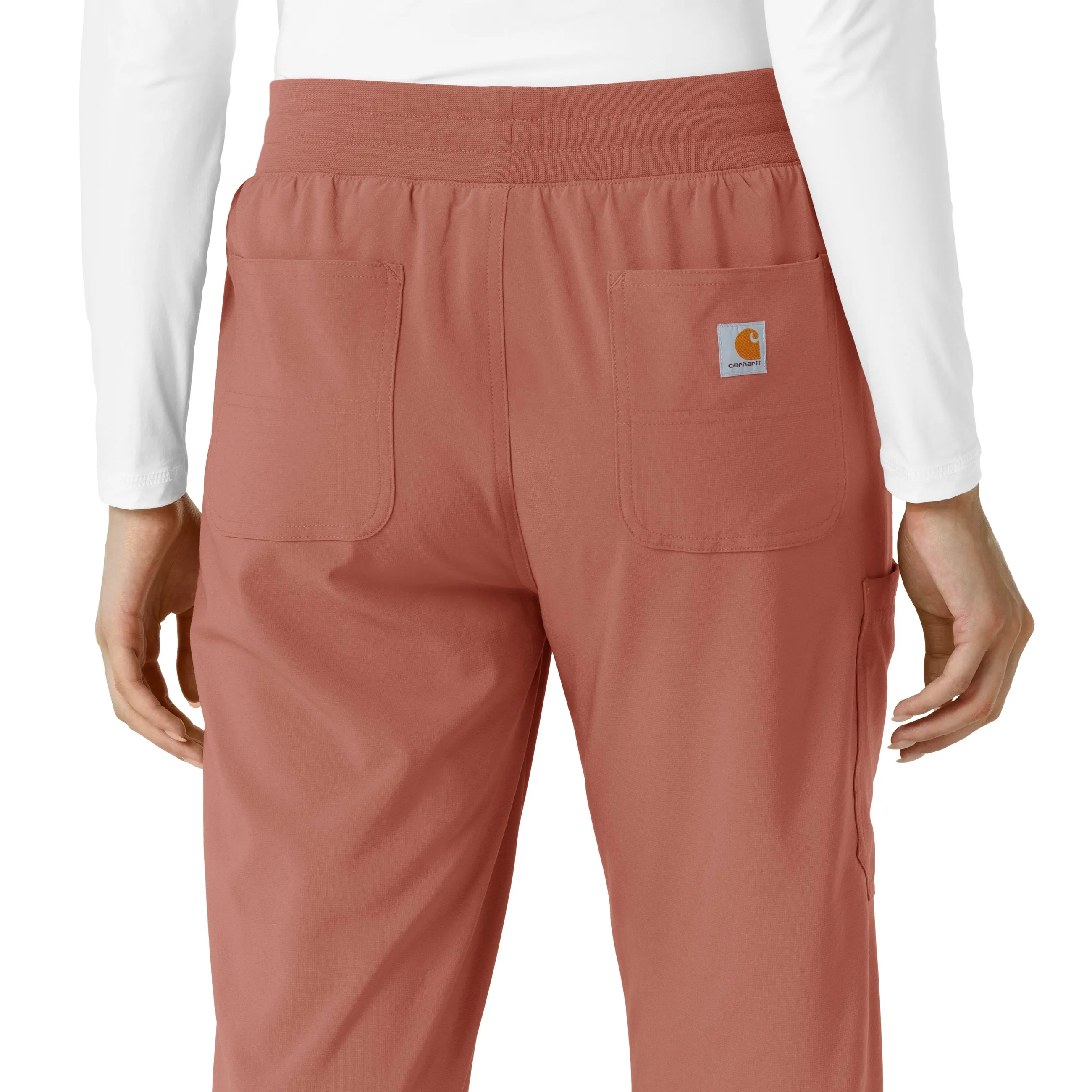 Carhartt Force Cross-Flex Women's Boot Cut Scrub Pant - Wildrose