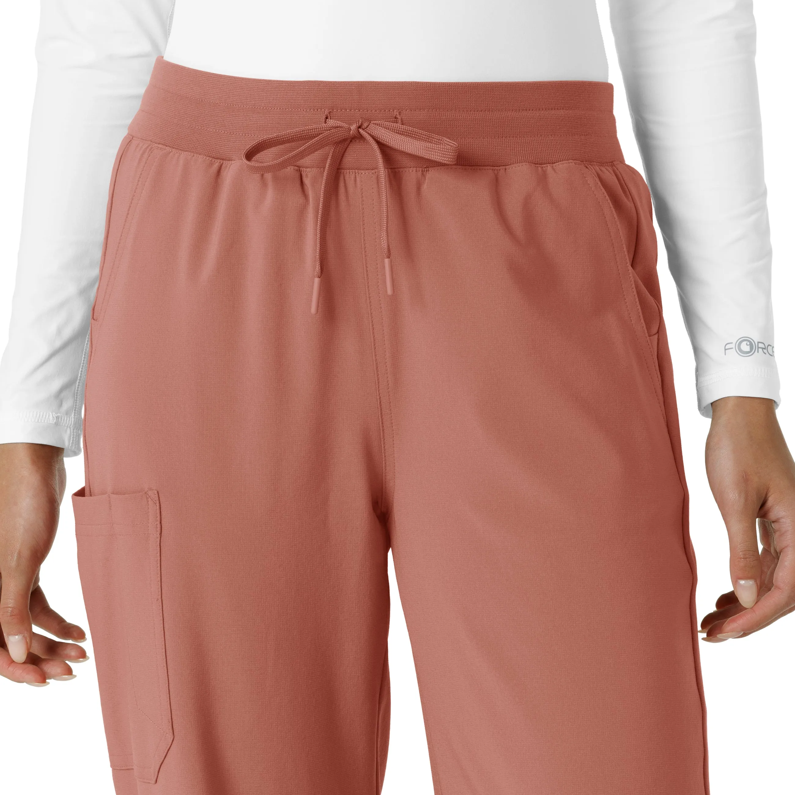 Carhartt Force Cross-Flex Women's Boot Cut Scrub Pant - Wildrose