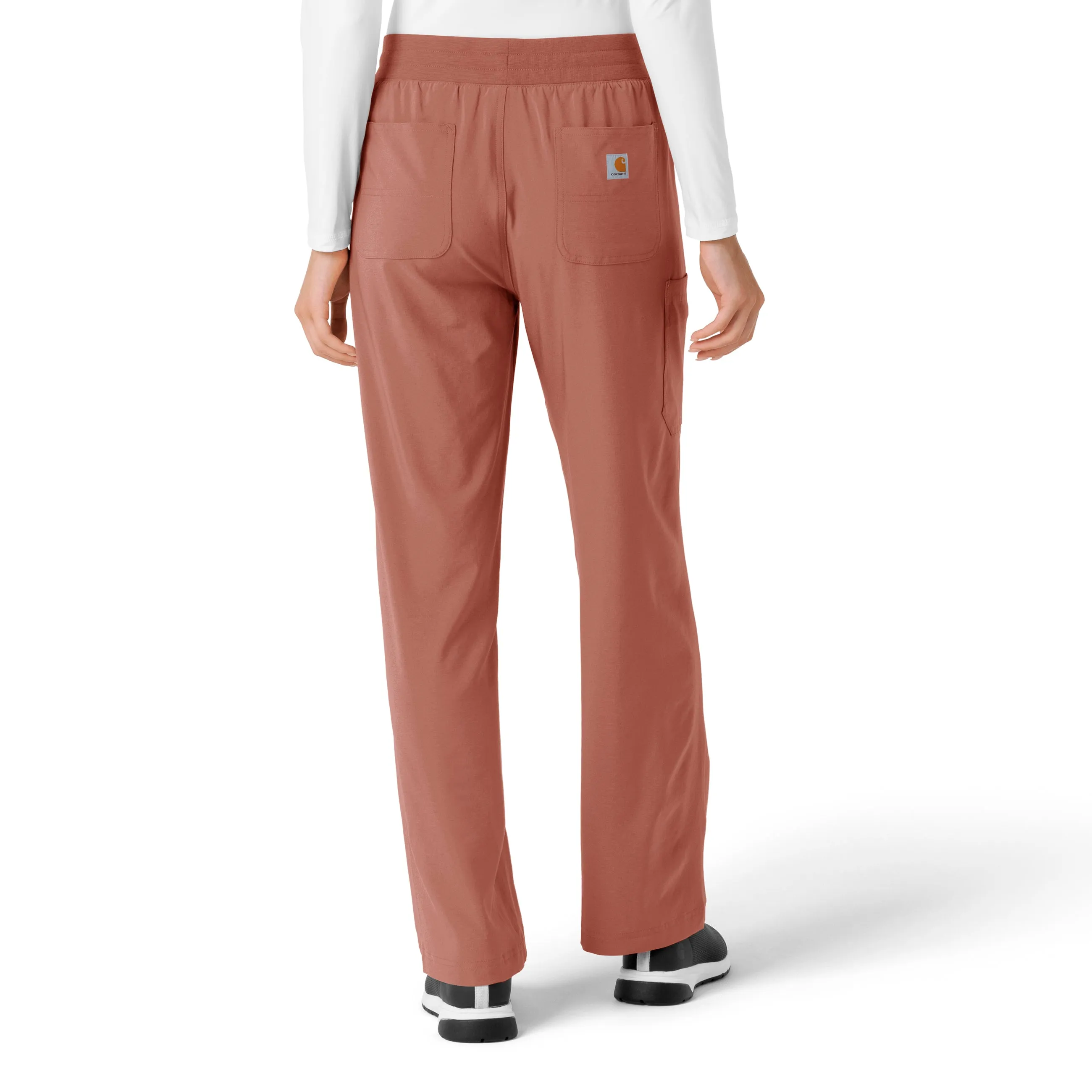 Carhartt Force Cross-Flex Women's Boot Cut Scrub Pant - Wildrose