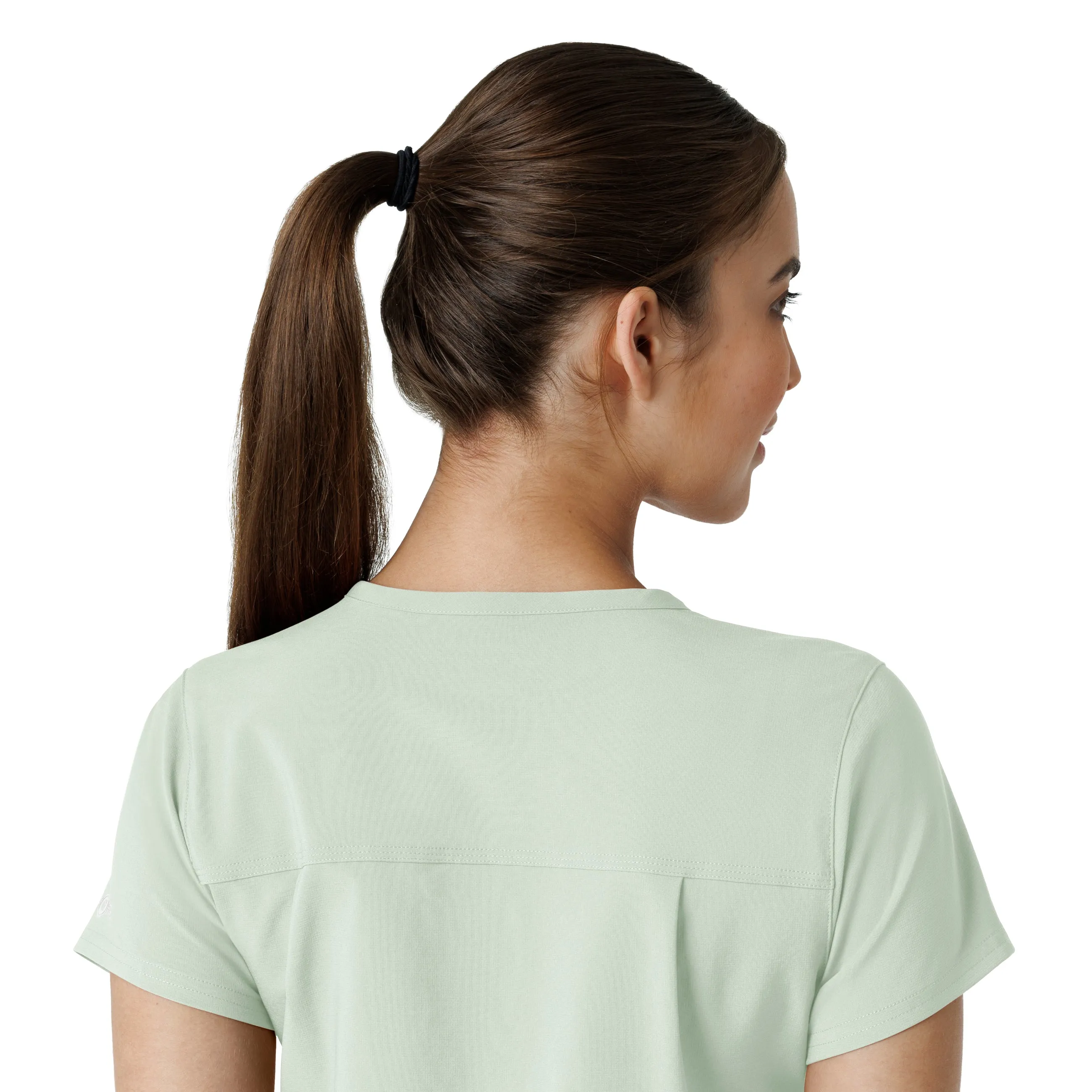 Carhartt Force Cross-Flex Women's Tuck-In Scrub Top - Big Sky