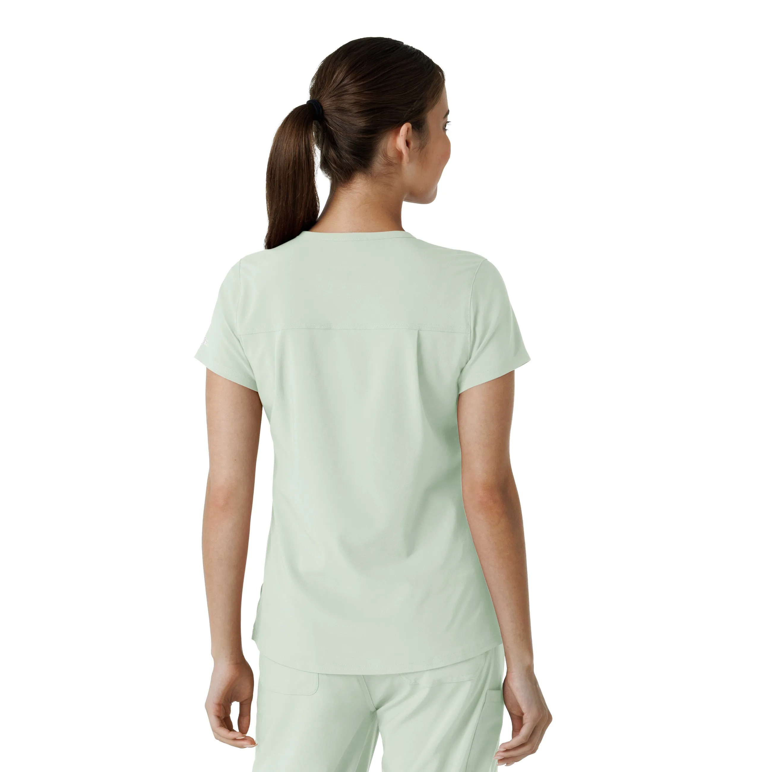 Carhartt Force Cross-Flex Women's Tuck-In Scrub Top - Big Sky