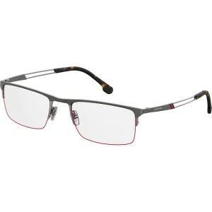 Carrera Women's Eyeglasses - Matte Ruthenium Metal Rectangular | CA 8832/SAM 0R80
