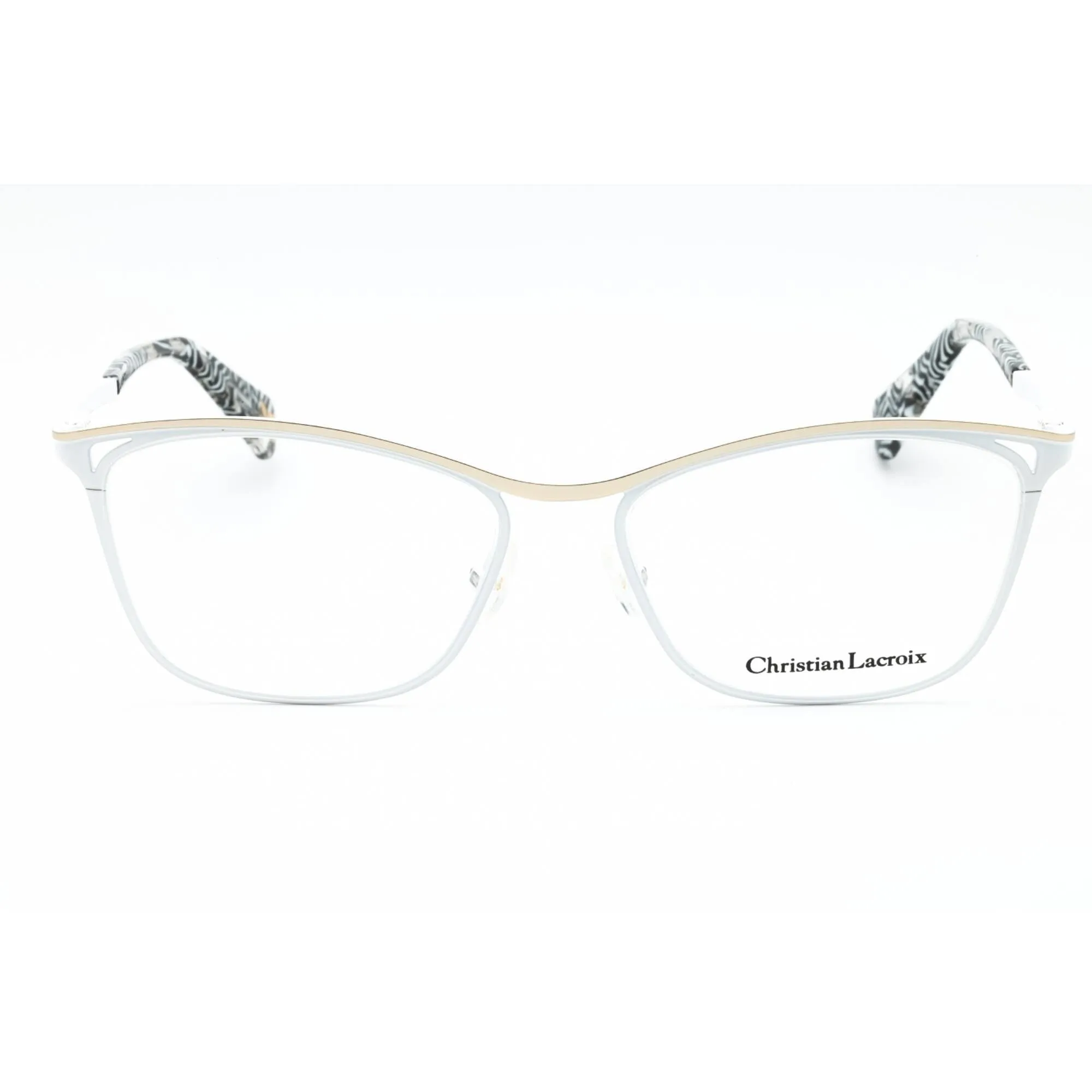 Christian Lacroix Women's Eyeglasses - White/Berlingot Cat Eye Full Rim | CL3062 838