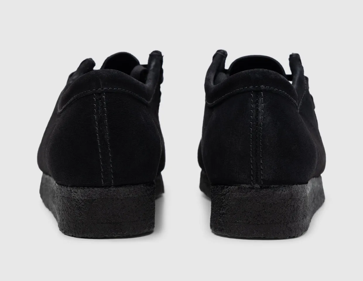 Clarks Womens Wallabee / Black Suede