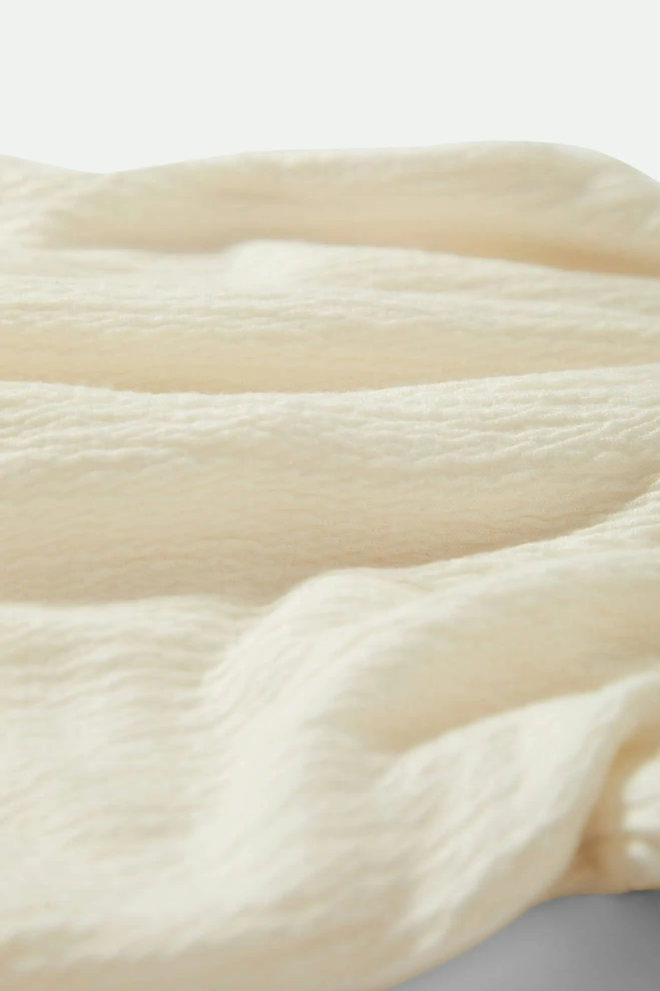 Crinkle Tube Top - Off White
