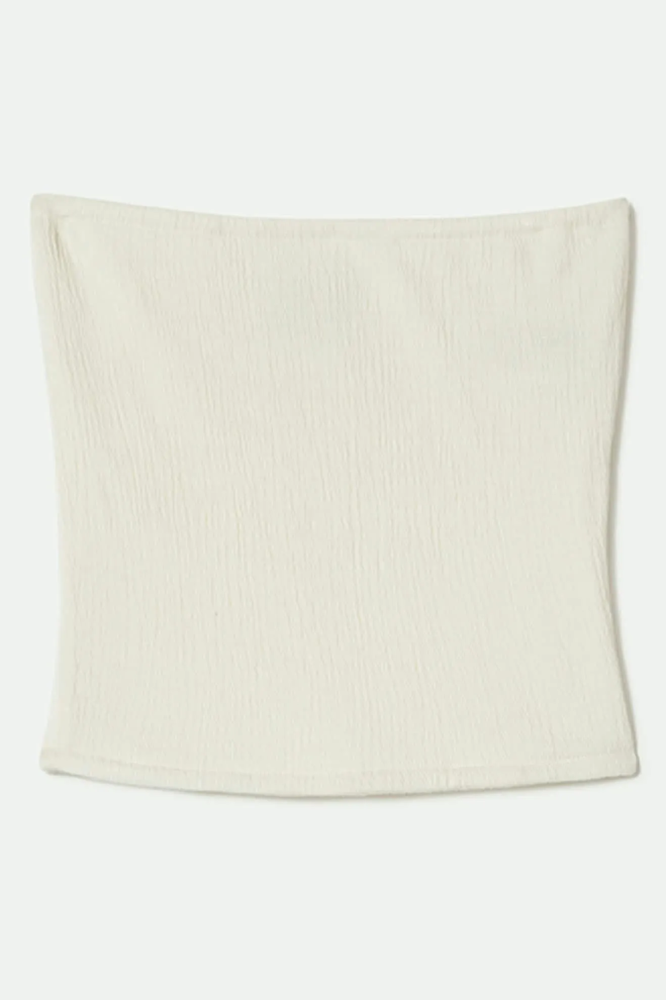 Crinkle Tube Top - Off White
