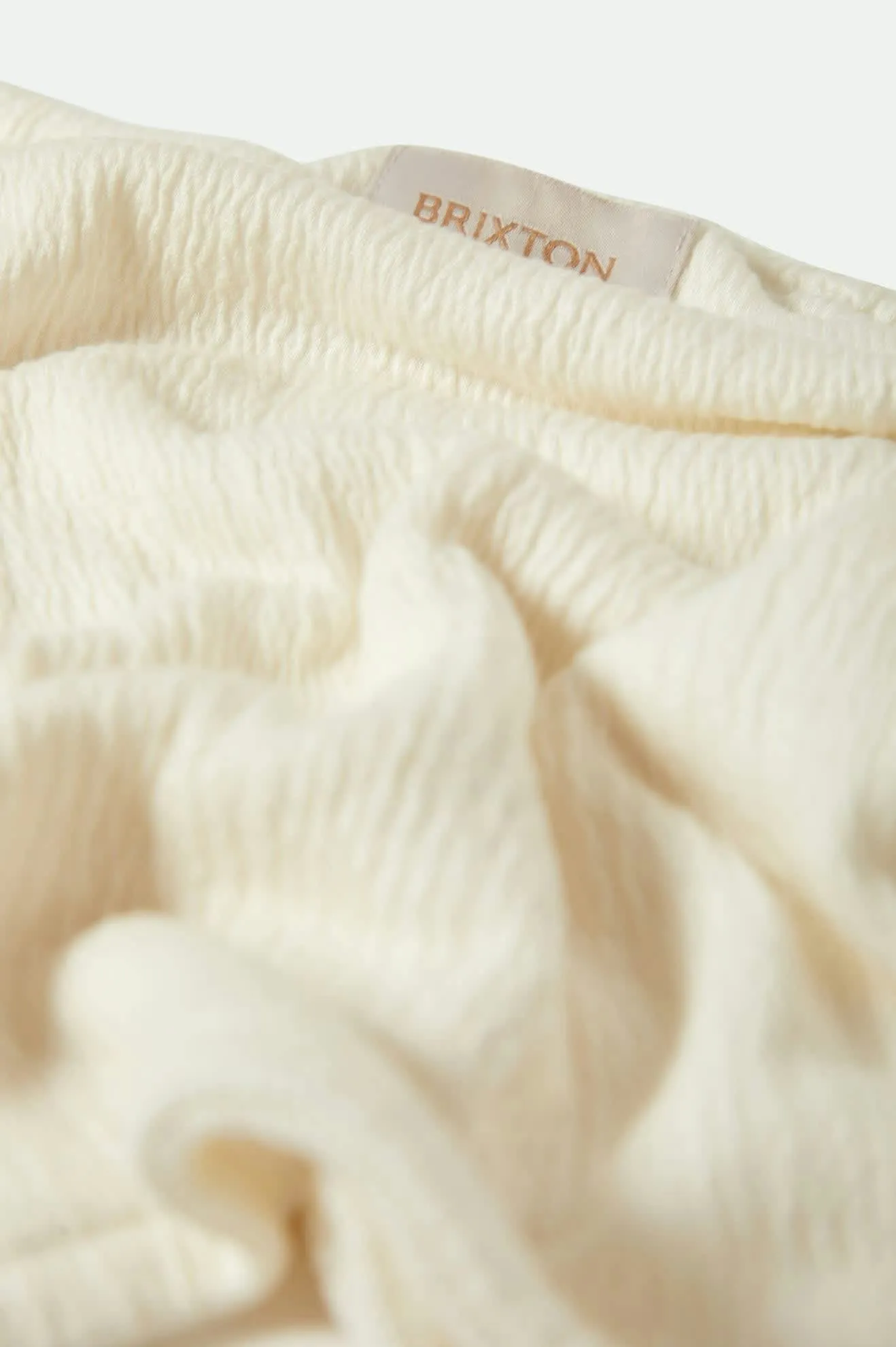 Crinkle Tube Top - Off White