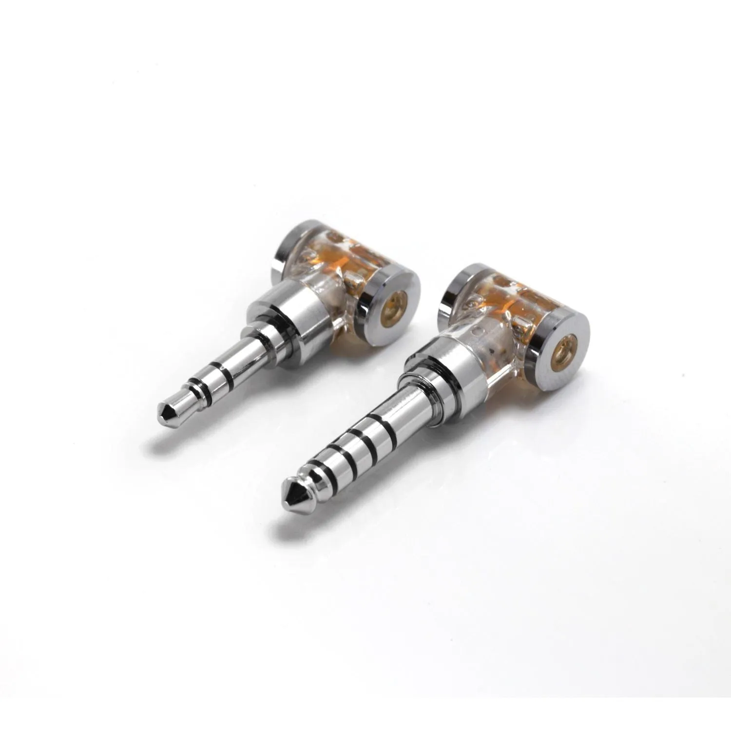 DD ddHiFi DJ35AR 2.5mm Balanced Female to 3.5mm Male Adapter  Rhodium Plated