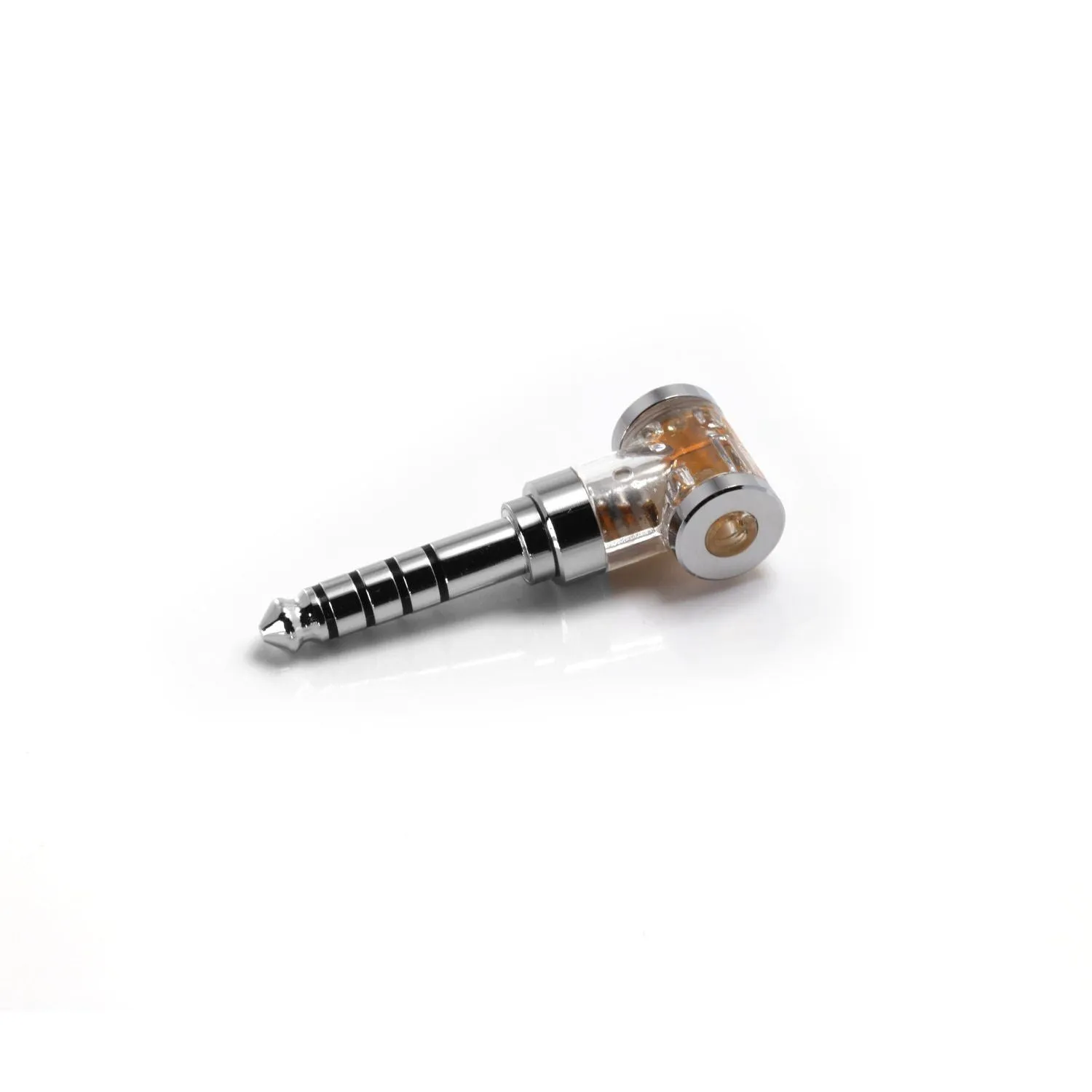 DD ddHiFi DJ35AR 2.5mm Balanced Female to 3.5mm Male Adapter  Rhodium Plated