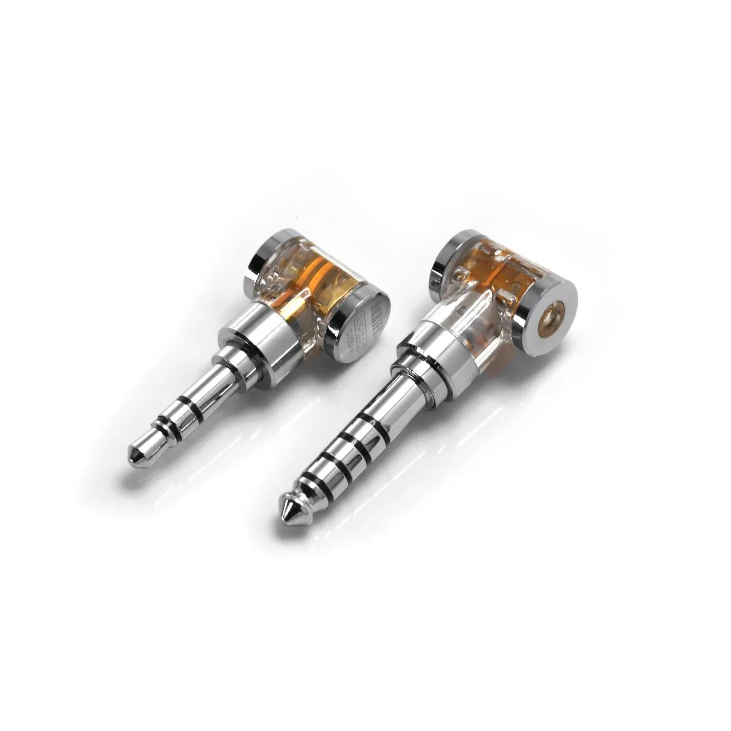 DD ddHiFi DJ35AR 2.5mm Balanced Female to 3.5mm Male Adapter  Rhodium Plated