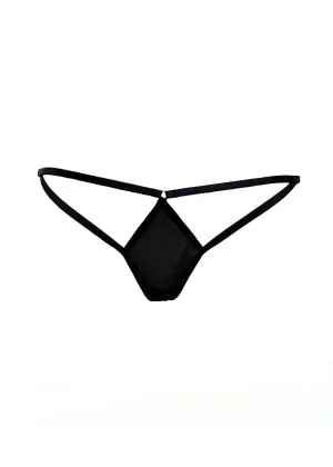 DIAMOND Thong (Black)