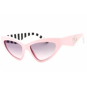 Dolce & Gabbana Women's Sunglasses - Pink Full Rim Cat Eye Frame | 0Dg4439 3098H9