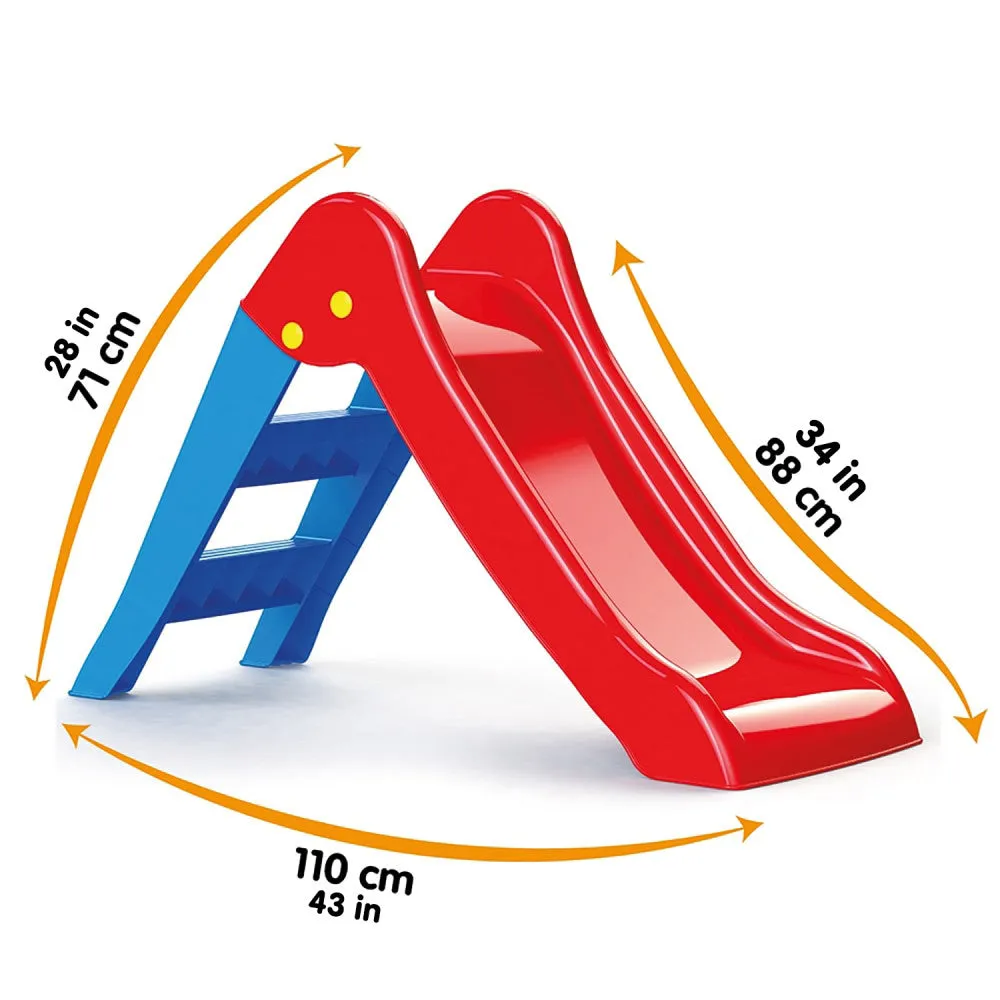 Dolu My First Slide Vibrant Red & Blue - Indoor & Outdoor Playset