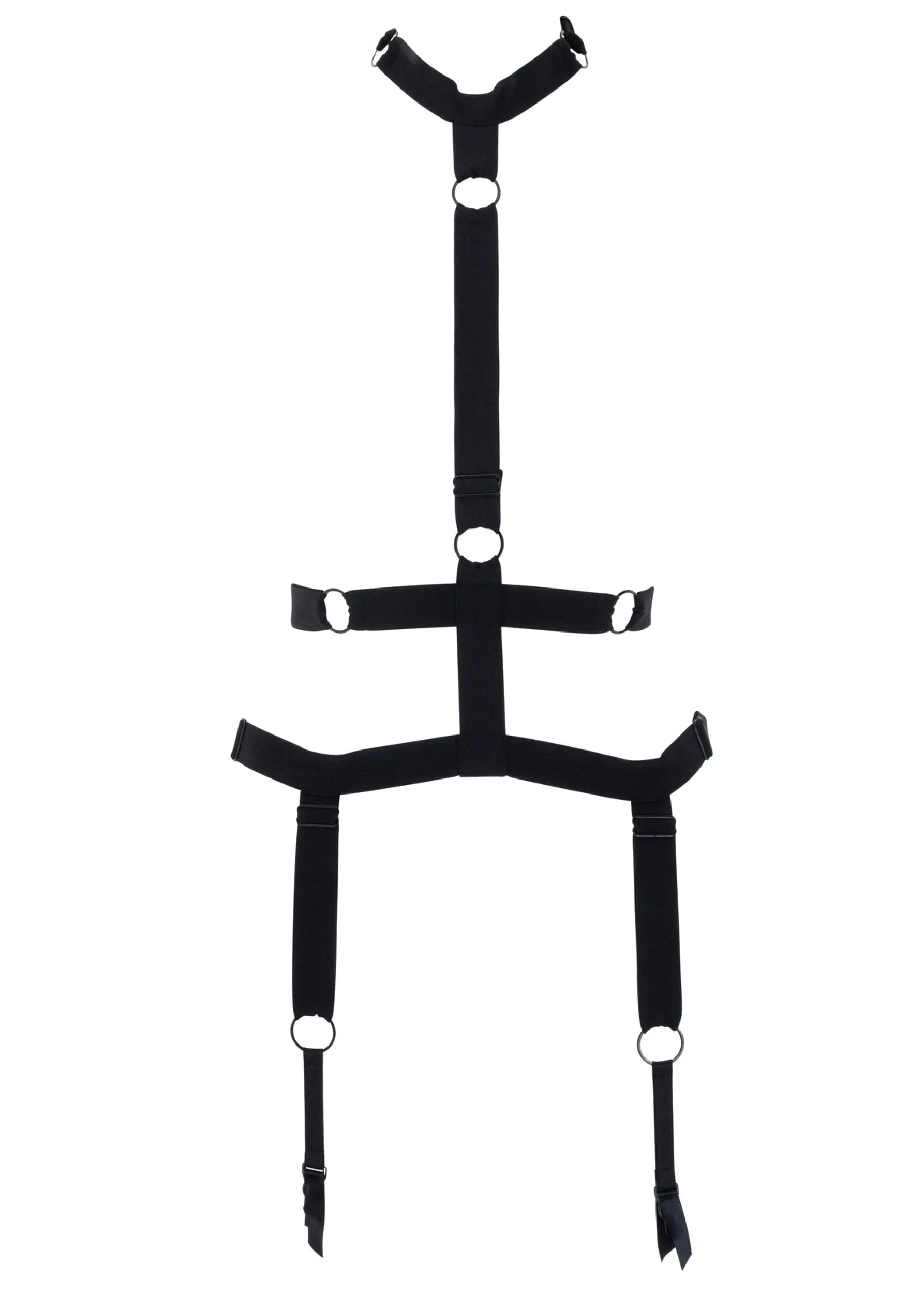 Emilia (Black) Harness Suspender