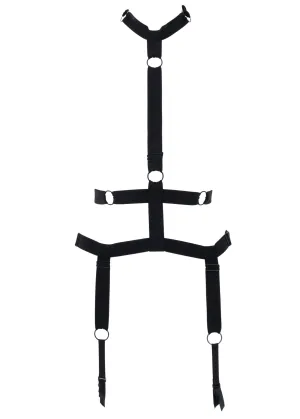 Emilia (Black) Harness Suspender