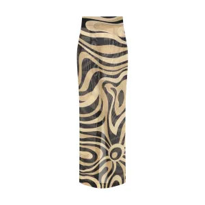 Emilio Pucci Marble print midi Women's Skirt