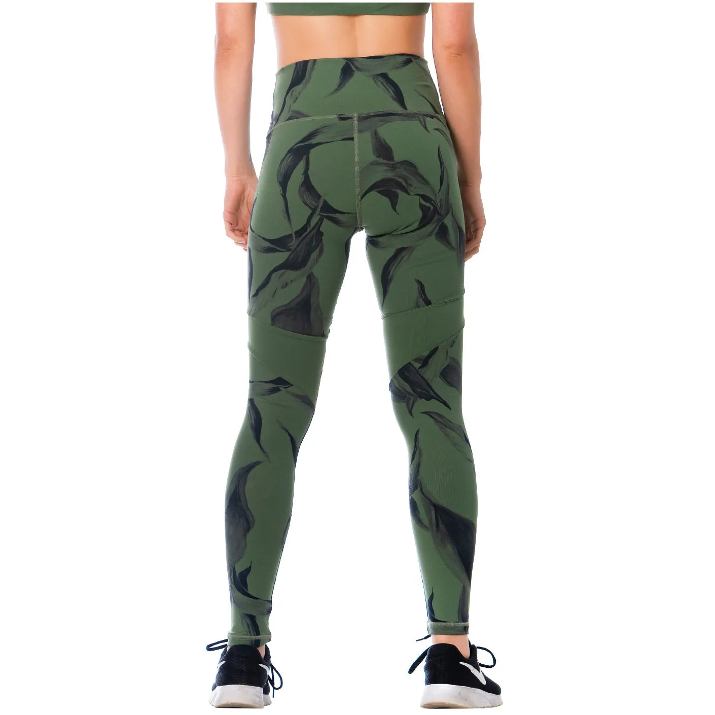 FLEXMEE Sportwear-Legging 946169 2020-1 Spring Summer Collection Color Moss