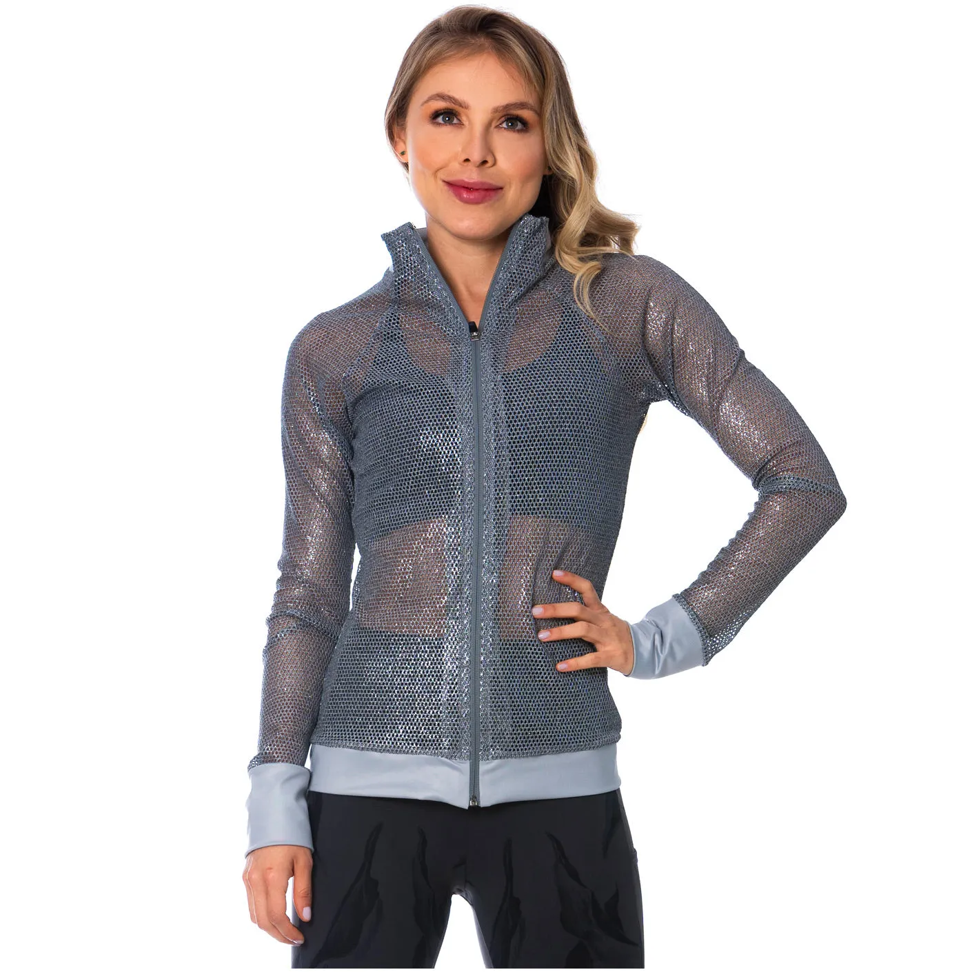FLEXMEE Sportwear/Jacket9800122020-1 Spring Summer Collection Color Silver