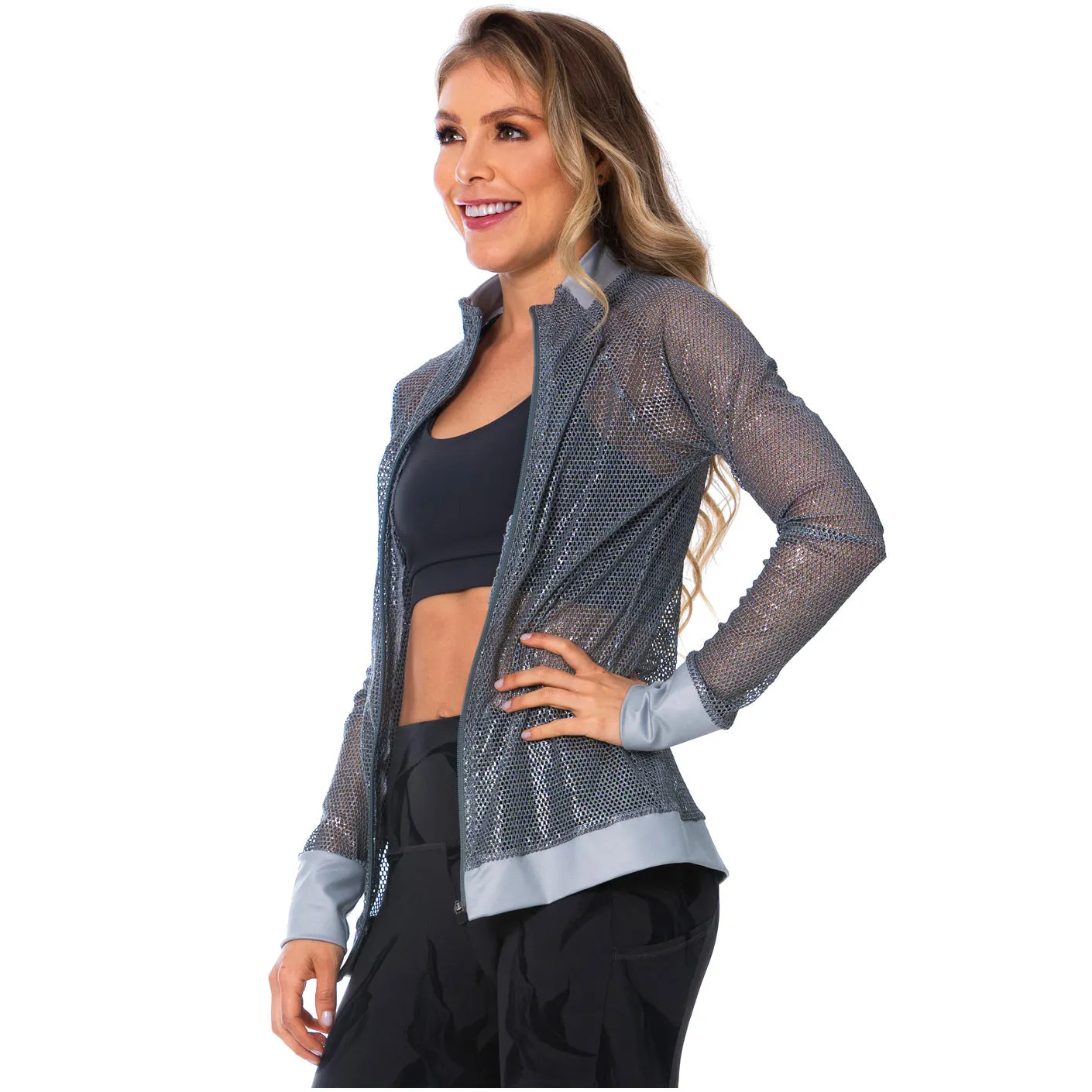 FLEXMEE Sportwear/Jacket9800122020-1 Spring Summer Collection Color Silver